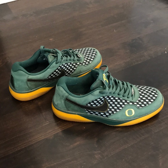 Unreleased Nike Air Force 25 Sample Oregon Ducks Player Exclusive (PE) - Picture 2 of 8